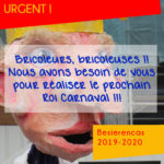 URGENT - Cherche bricoleurs pour réaliser le ROI CARNAVAL